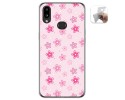 Funda Gel Tpu para Samsung Galaxy A10s diseño Flores Dibujos