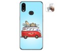 Funda Gel Tpu para Samsung Galaxy A10s diseño Furgoneta Dibujos