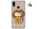 Funda Gel Tpu para Samsung Galaxy A10s diseño Leon Dibujos