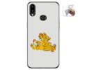Funda Gel Tpu para Samsung Galaxy A10s diseño Leones Dibujos