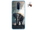Funda Gel Tpu para Realme X2 Pro diseño Elefante Dibujos