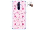 Funda Gel Tpu para Realme X2 Pro diseño Flores Dibujos
