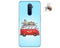 Funda Gel Tpu para Realme X2 Pro diseño Furgoneta Dibujos