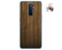 Funda Gel Tpu para Realme X2 Pro diseño Madera Dibujos