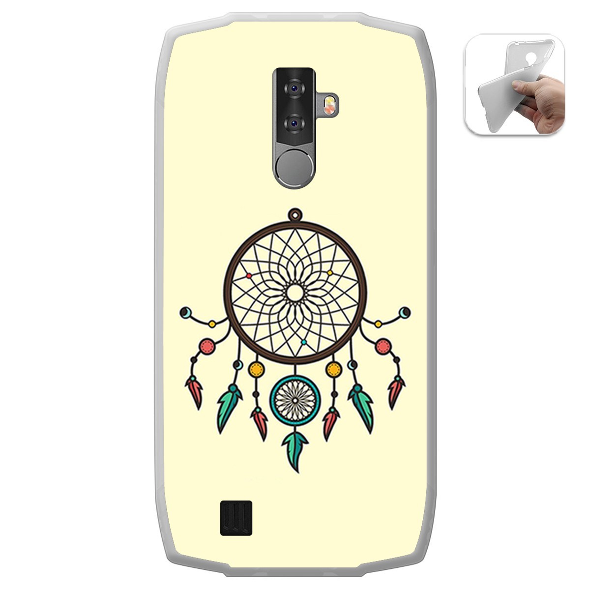 Funda Gel Tpu para Blackview BV6800 Pro diseño Atrapasueños Dibujos