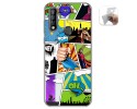 Funda Gel Tpu para Oukitel C17 Pro diseño Comic Dibujos