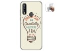Funda Gel Tpu para Oukitel C17 Pro diseño Creativity Dibujos