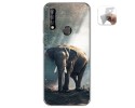 Funda Gel Tpu para Oukitel C17 Pro diseño Elefante Dibujos