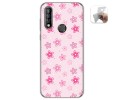 Funda Gel Tpu para Oukitel C17 Pro diseño Flores Dibujos