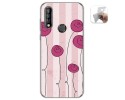 Funda Gel Tpu para Oukitel C17 Pro diseño Flores Vintage Dibujos