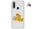 Funda Gel Tpu para Oukitel C17 Pro diseño Leones Dibujos