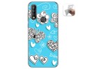 Funda Gel Tpu para Oukitel C17 Pro diseño Mariposas Dibujos