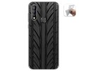 Funda Gel Tpu para Oukitel C17 Pro diseño Neumatico Dibujos