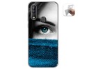 Funda Gel Tpu para Oukitel C17 Pro diseño Ojo Dibujos