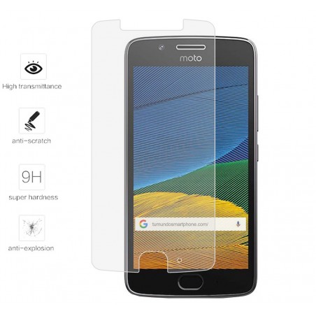 Protector Cristal Templado para Lenovo Moto G5 Vidrio