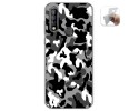 Funda Gel Tpu para Oukitel C17 Pro diseño Snow Camuflaje Dibujos