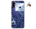 Funda Gel Tpu para Umidigi X diseño Circuito Dibujos