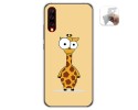 Funda Gel Tpu para Umidigi X diseño Jirafa Dibujos
