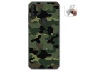 Funda Gel Tpu para Alcatel 3X 2020 diseño Camuflaje Dibujos