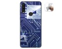 Funda Gel Tpu para Alcatel 3X 2020 diseño Circuito Dibujos