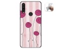 Funda Gel Tpu para Alcatel 3X 2020 diseño Flores Vintage Dibujos