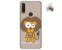Funda Gel Tpu para Alcatel 3X 2020 diseño Leon Dibujos