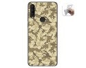 Funda Gel Tpu para Alcatel 3X 2020 diseño Sand Camuflaje Dibujos