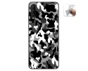 Funda Gel Tpu para Alcatel 3X 2020 diseño Snow Camuflaje Dibujos