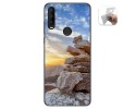 Funda Gel Tpu para Alcatel 3X 2020 diseño Sunset Dibujos