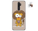 Funda Gel Tpu para Oppo A5 2020 diseño Leon Dibujos