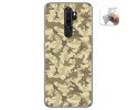 Funda Gel Tpu para Oppo A5 2020 diseño Sand Camuflaje Dibujos