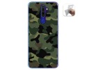 Funda Gel Tpu para Oppo A9 2020 diseño Camuflaje Dibujos