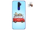 Funda Gel Tpu para Oppo A9 2020 diseño Furgoneta Dibujos