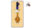 Funda Gel Tpu para Oppo A9 2020 diseño Jirafa Dibujos