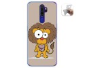 Funda Gel Tpu para Oppo A9 2020 diseño Leon Dibujos