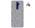 Funda Gel Tpu para Oppo A9 2020 diseño Letras Dibujos