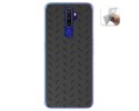 Funda Gel Tpu para Oppo A9 2020 diseño Metal Dibujos