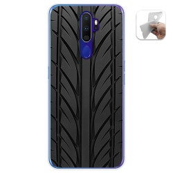 Funda Gel Tpu para Oppo A9 2020 diseño Neumatico Dibujos