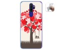 Funda Gel Tpu para Oppo A9 2020 diseño Pajaritos Dibujos