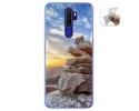 Funda Gel Tpu para Oppo A9 2020 diseño Sunset Dibujos
