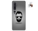 Funda Gel Tpu para Xiaomi Mi Note 10 diseño Barba Dibujos