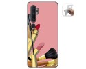 Funda Gel Tpu para Xiaomi Mi Note 10 diseño Brochas Dibujos