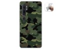 Funda Gel Tpu para Xiaomi Mi Note 10 diseño Camuflaje Dibujos