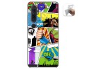 Funda Gel Tpu para Xiaomi Mi Note 10 diseño Comic Dibujos