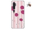 Funda Gel Tpu para Xiaomi Mi Note 10 diseño Flores Vintage Dibujos