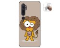 Funda Gel Tpu para Xiaomi Mi Note 10 diseño Leon Dibujos