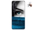 Funda Gel Tpu para Xiaomi Mi Note 10 diseño Ojo Dibujos