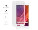 Protector Cristal Templado Frontal Completo Blanco para Xiaomi Mi 5C Vidrio