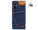Funda Gel Tpu para Xiaomi Mi Note 10 diseño Vaquero Dibujos