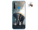 Funda Gel Tpu para Realme 5 / 5s / 5i / 6i diseño Elefante Dibujos
